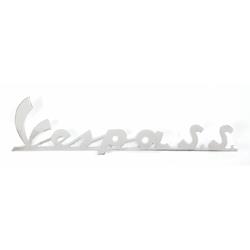 Schriftzug "Vespa S.S" Beinschild vorne 026791 - 090496 für Vespa 180 SS