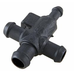 Kühlschlauchverbinder PIAGGIO T-Stück schwarz für Vespa GTS/GTS Super/GTV/GT 60/GT/GT L 125-300ccm 4T LC