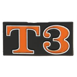 Schriftzug "T3" Heck hinten für Vespa 125 Primavera/Motovespa Primavera 70