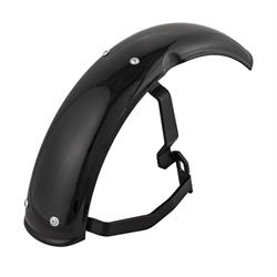 Kotflügel SIP Garelli 2.0, vorne Metall schwarz glänzend für Vespa PK50-125 S/XL/XL2/Automatica/PX80-200/PE/Lusso/`98/MY/T5