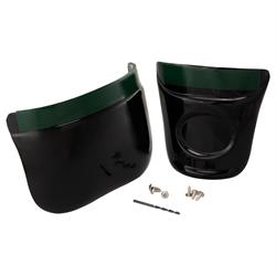 Spritzschutz SLUK Guard/Tail GB, Kotflügel vorne & hinten Kunststoff schwarz glänzend für Vespa GTS/GTS Super/GTV/GT 60/GT/GT L 125-300ccm (-'18)