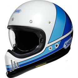 Helm SHOEI EX Zero Equation TC-2, weiß/blau, Gr. M, 57-58cm Crosshelm