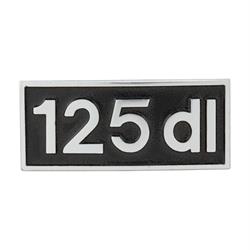 Schriftzug CASA LAMBRETTA 125 DL Beinschild 22150503 für Lambretta 125 DL