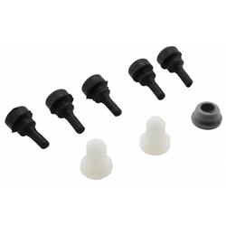 Gummipuffer Kit Seitendeckel für Vespa 50 N 70240 ->/S 11765 ->/ 90 V9A1T 19945 ->, 2° Serie