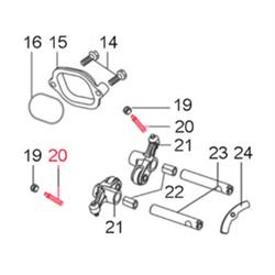 Einstellschraube LML, Ventil, C-4770950 für LML Star 125-200 4T/Star Deluxe 125-150 4S/Speedy