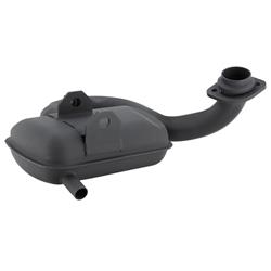 Rennauspuff SIP Road, Stahl schwarz für Vespa 200 Cosa 2