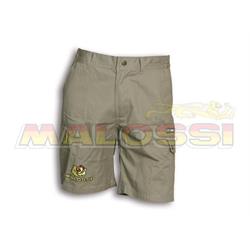 Khakifarbige Multitaschen MALOSSI Shorts