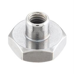 Mutter M8x1,25 mm Sechskant, für geschlossene 8" Felge, SIP für Vespa 125 VN/VNA/VNB1-2T/150 VL/VB1/VBA/VBB1T -> 71000/GS VS1-4T