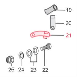 Halterung LML, Bremsleitung, C-4723382 für LML Star 125-200 2T/4T/ Star 125/II/Lite 4T Automatica/CVT