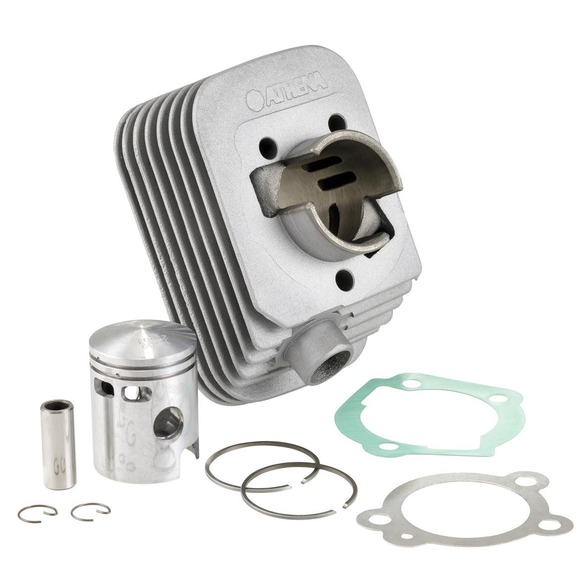 Set Cylindre + Piston Piaggio Si Ciao Bravo Boxer Grillo Boss SP10 ø38 - Kit Complet 50cc