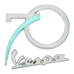 Schriftzug "70°" Gepäckfach 2H001487 für Vespa Primavera 50-150ccm/GTS 300ccm (2016)