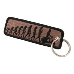 Schlüsselanhänger mit Motiv "Evolution"