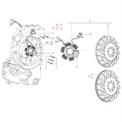Halterung LML, Pickup, SF514-0194 für LML Star 125-150 4T/Star Deluxe 125-150 4S/Speedy
