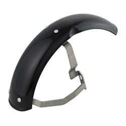 Kotflügel SIP Garelli 2.0, vorne Metall schwarz glänzend für Vespa PK50-125 S/XL/XL2/Automatica/PX80-200/PE/Lusso/`98/MY/T5