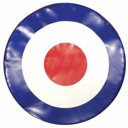Reserveradabdeckung "Target" Royal Air Force für 10" Reifen