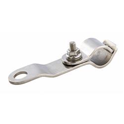 Klemme Lampenbefestigung STADIUM Rohrlenker/Gepäckträger vorne, für 3/4" Rohre (16-19mm)