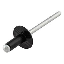 Niete Spritzlappen 4,8x12 mm, Kopf 13,5mm, Nummernschildhalter, PIAGGIO für Vespa GTS/GTS Super/GTV/GT 60/GT/GT L 125-300ccm