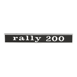 Schriftzug "RALLY 200" Heck hinten 26793 - 152515 für Vespa 200 Rally VSE1T 10824 ->