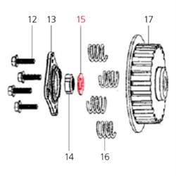 Unterlegscheibe, LML für LML Star 200 4T