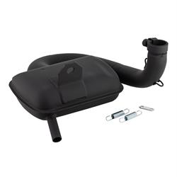Rennauspuff SIP ROAD 3.0 87565, Stahl schwarz für Vespa 125 VNA/VNB/GT/GTR/Super/150 VBA/VBB/GL/Sprint/Super/T4
