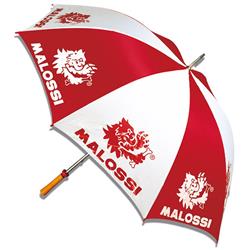 Regenschirm MALOSSI Paddock weiß/rot