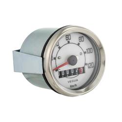 Tachometer SERIE PRO by Speedoking, USA für Vespa 50 N/L/R/S/90