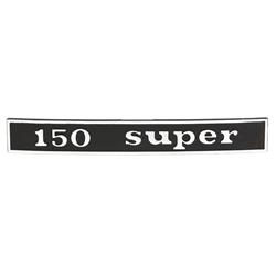 Schriftzug "150 super" Heck hinten 152513 für Vespa 150 Super VBC1T 216813 ->