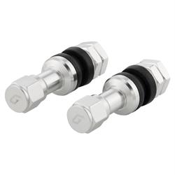 Ventileinsatz G-PRO für schlauchlos Reifen/Felge gerade silber eloxiert