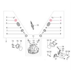 Ventilteller LML, C-4771521 für LML Star 200 4T