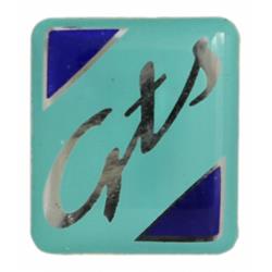 Emblem "GTS" Kotflügelnippel 623319 für Vespa GTS 125-300ccm