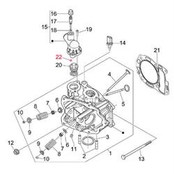 O-Ring PIAGGIO, Thermostatdeckel für Vespa GTS/GTS Super/GTV/GT 60/GT/GT L 125-300ccm