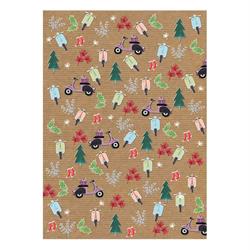 Geschenkpapier SIP mit Motiv Xmas