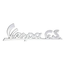 Schriftzug "Vespa GS" Beinschild vorne für Vespa 150 GS (D) , deutsche Modelle