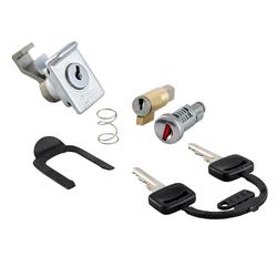 Schließzylinder Set CIF, Zündung/Sitzbank/Gepäckfach, 184860 für Vespa P80-200E/PX125