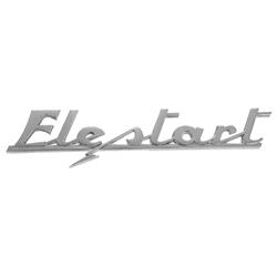 Schriftzug "elestart" Heck hinten für Vespa 50 Special Elestart V5B2T -> 1868