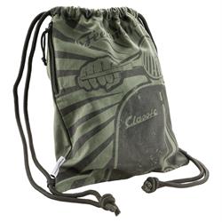 Turnbeutel SIP mit Motiv "Feeling Good Vintage" olivgrün