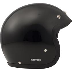 Helm DMD Vintage Solid Black, schwarz-glänzend, Gr. XL, 59-60cm Jethelm