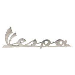 Schriftzug "Vespa" Beinschild vorne für Vespa 50 SS/90 SS