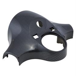 Lenkkopfabdeckung CARBONE Look für Vespa PX80-200E Lusso/T5 Classic