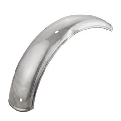 Kotflügel SIP Garelli, vorne Edelstahl poliert silber