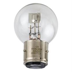 Birne 6V/35/35W, Sockel: BA21d Scheinwerfer für Vespa ACMA