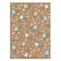 Geschenkpapier SIP mit Motiv Flowers