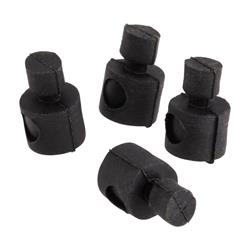 Gummipuffer Kit, Rahmenklappe Vergaser, 11760 für Vespa 98 /125 V1-15/V30-33/VM/VN/150 VL/VB1/VD/GS