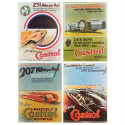 Posterset CASTROL CLASSIC Landspeed