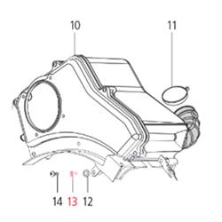 Hülse LML, B-11340740 für LML Star 125-200 4T/Star Deluxe 125-150 4S/Speedy