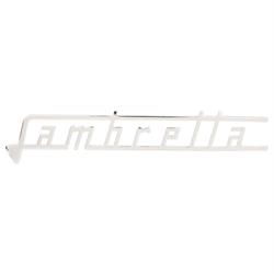 Schriftzug Lambretta Beinschild 19650170 für Lambretta 125 LI Special/150 LI Special/SX/200 SX