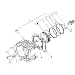 Kolbenbolzenclip für PIAGGIO Quasar 300ccm 4T LC i.e.