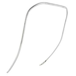 Monoschlitzrohr PIAGGIO Beinschild 149943 - SF520-1873 für Vespa P80-150X/P150S/P200E/PX80-200E/Lusso/'98/MY