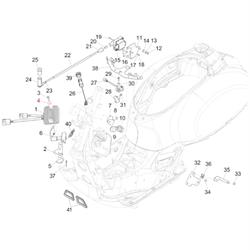 Unterlegscheibe Spannungsregler, PIAGGIO für Vespa GTS/GTS Super 125-300ccm
