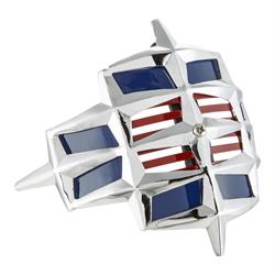 Abdeckung Hupe "embellisher" für Lambretta 125-150 LI 1°-2°/ 175 TV 1°-2°